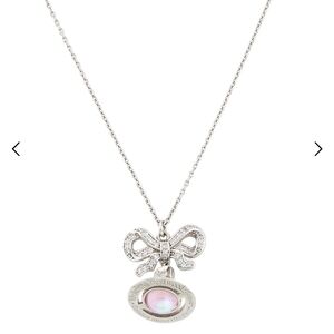 Vivienne Westwood Bow Orb Pendant Necklace